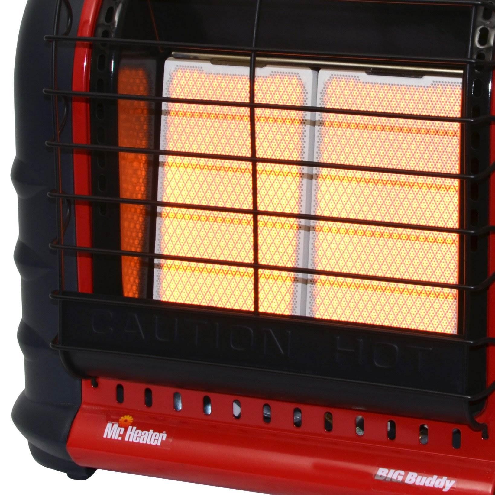 Mr. Heater 18000 BTU Big Buddy Portable Liquid Propane Gas Heater Unit (2 Pack)