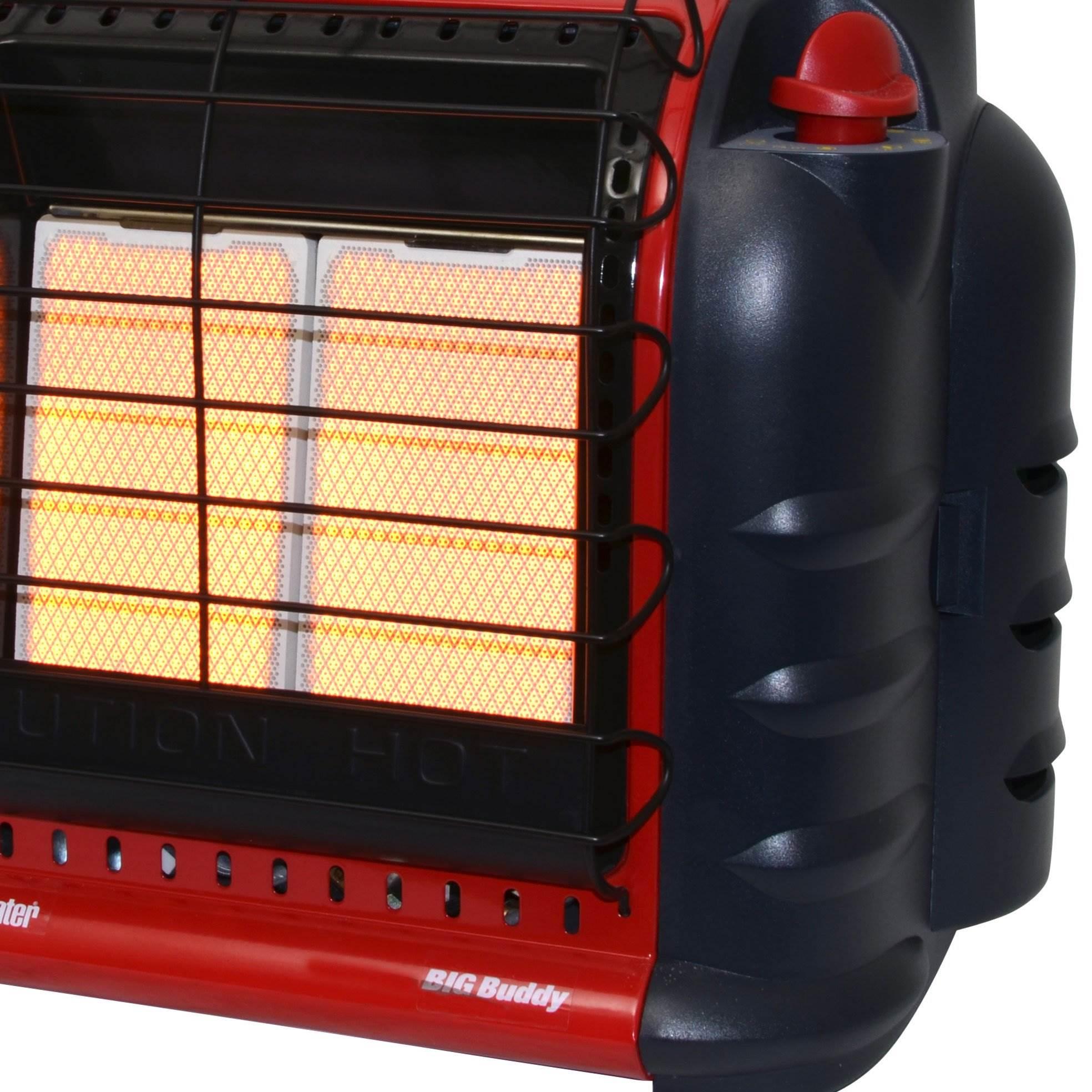 Mr. Heater 18000 BTU Big Buddy Portable Liquid Propane Gas Heater Unit (2 Pack)
