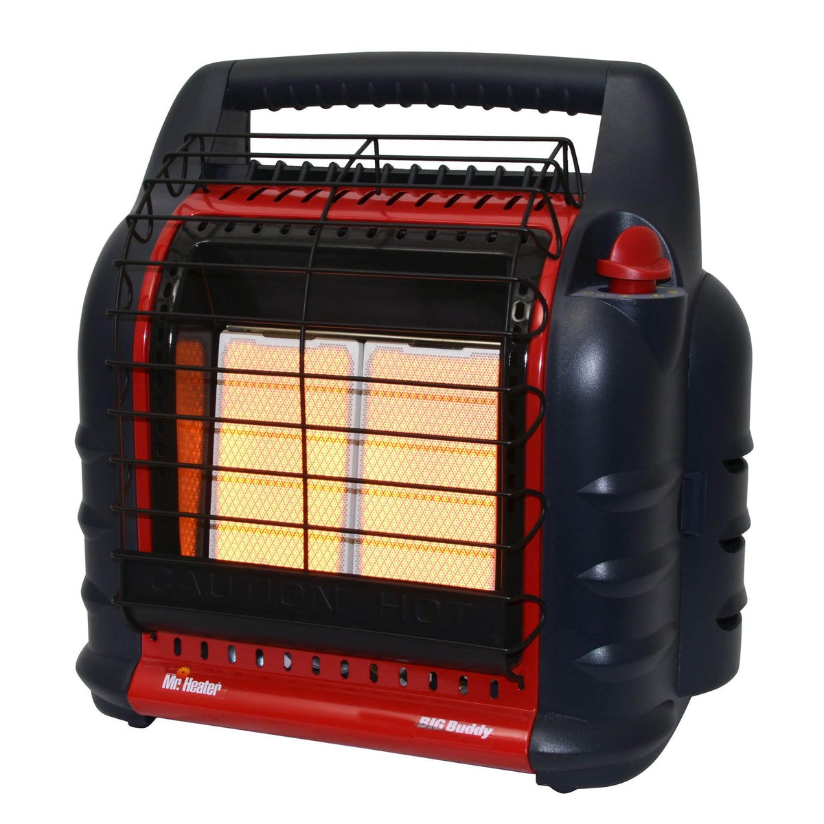 Mr. Heater 18000 BTU Big Buddy Portable Liquid Propane Gas Heater Unit (2 Pack)