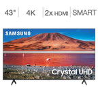 samsung 43" - tu700d series - 4k uhd led lcd tv