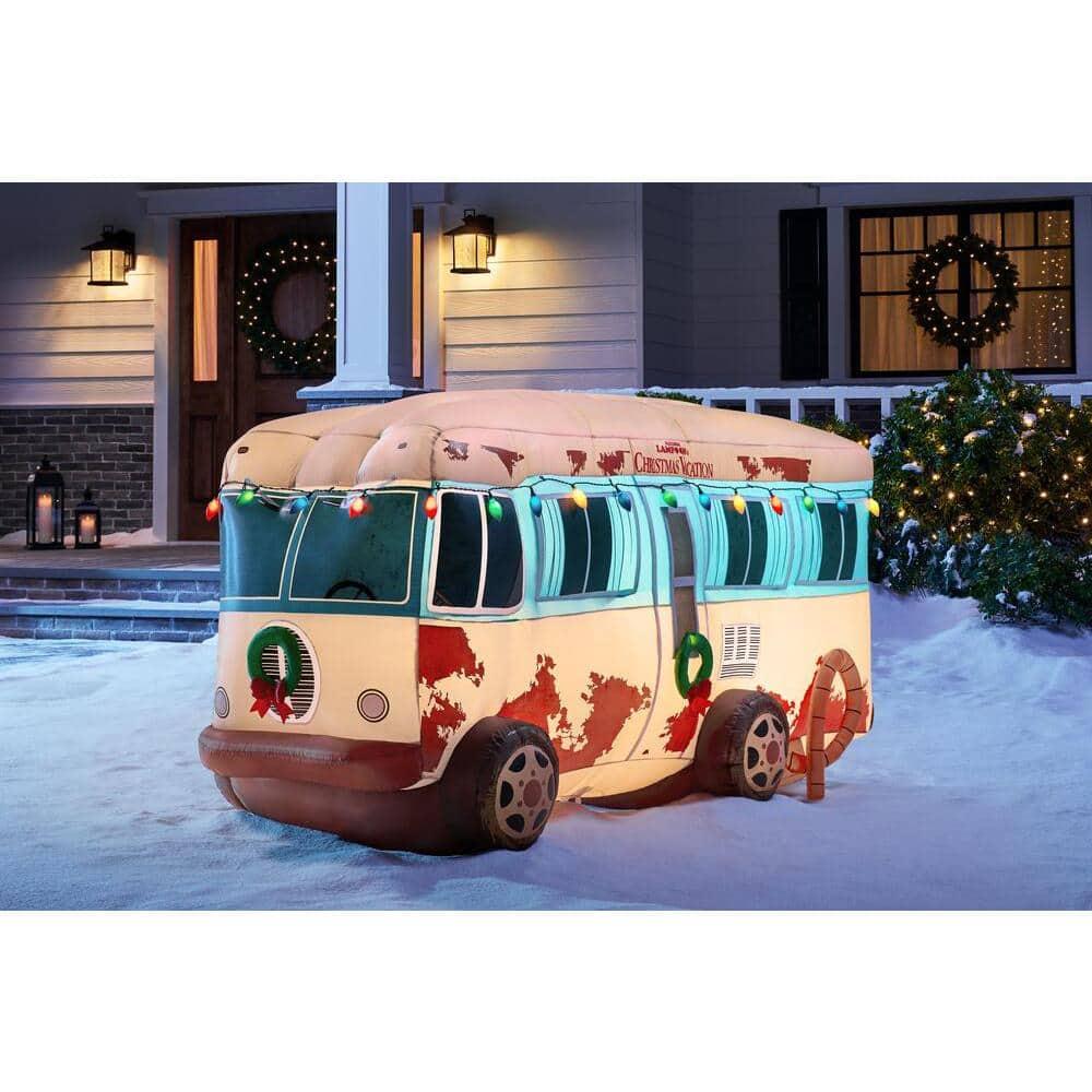 4 ft National Lampoon Xmas Vacay RV Holiday Inflatable