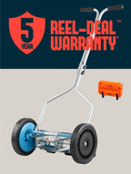 American Lawn Mower 1304-14SK2 14-Inch 5-Blade Reel Mower with Sharpener