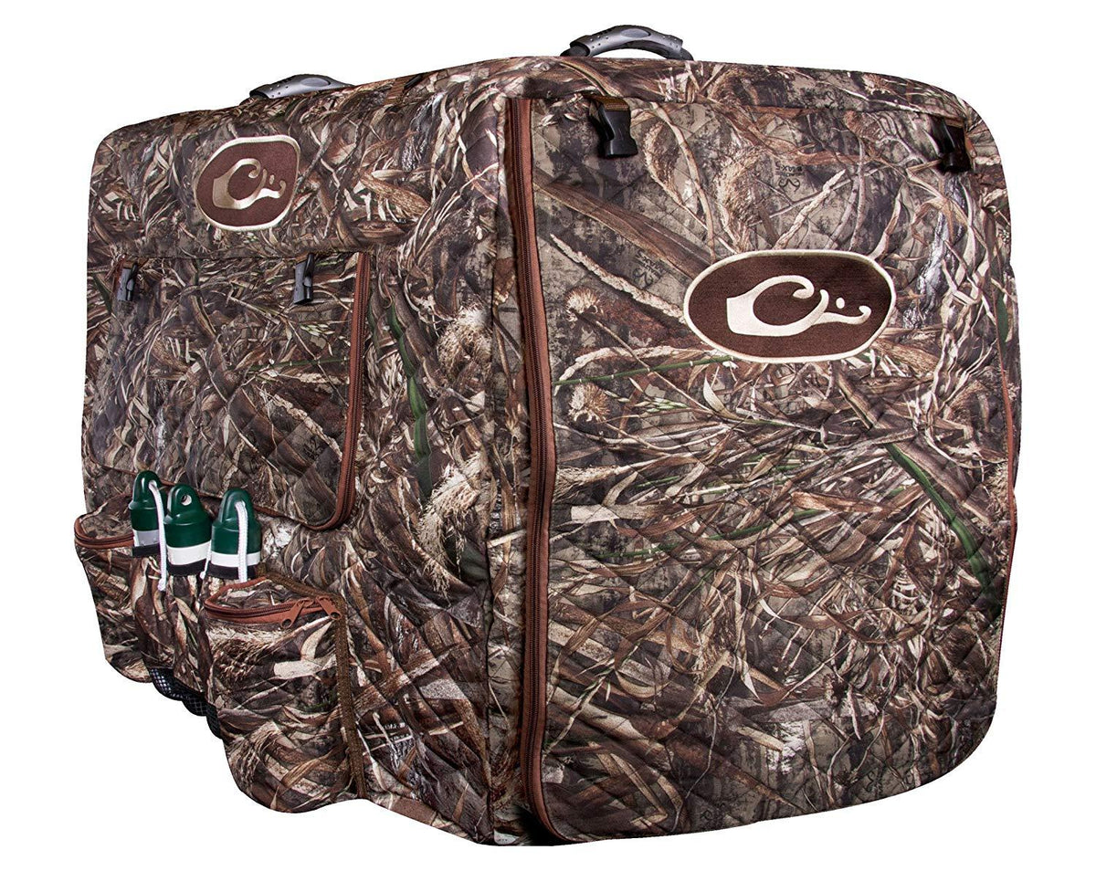 Drake Deluxe Adjustable Realtree Max-5 Kennel Cover, OS