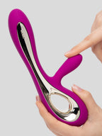 Lelo Insignia Soraya 2 Luxury Rechargeable Rabbit Vibrator, Purple | Purple