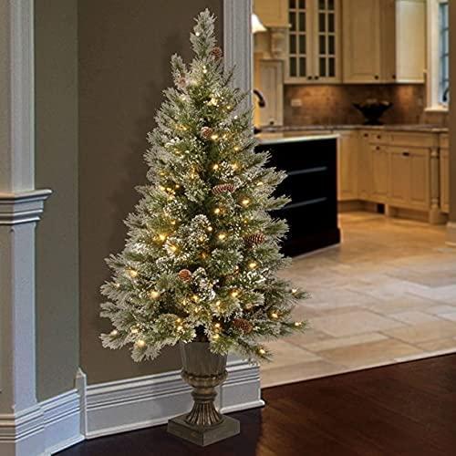 Joedot Clear Prelit Incandescent Green Fir Christmas Tree (Green, 30X30X60 (5'))