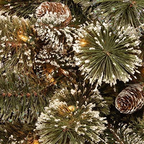 Joedot Clear Prelit Incandescent Green Fir Christmas Tree (Green, 30X30X60 (5'))