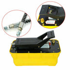 Auto Hydraulic Air Foot Pump 10000Psi Air Hydrauli Jack Pump Rotary Lift 3/8 NPT