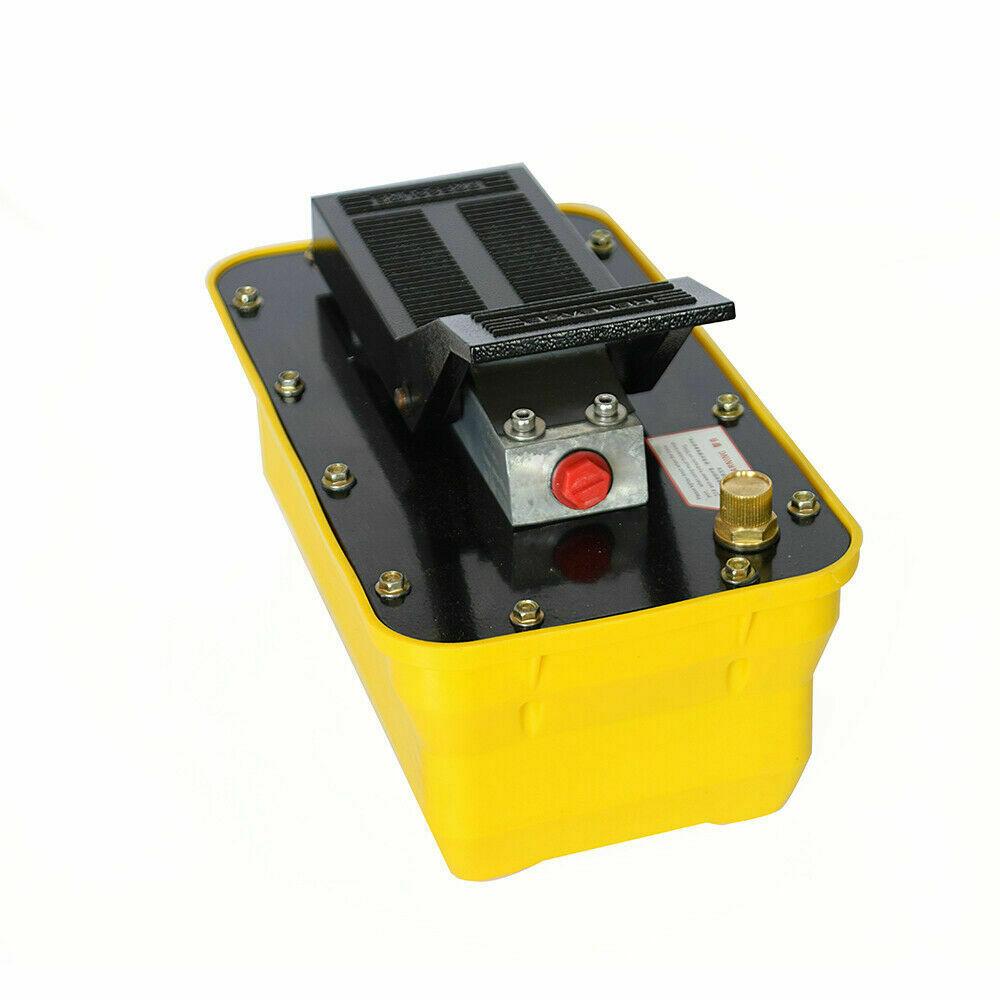 Auto Hydraulic Air Foot Pump 10000Psi Air Hydrauli Jack Pump Rotary Lift 3/8 NPT