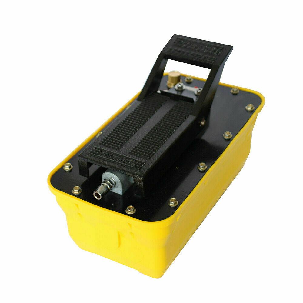 Auto Hydraulic Air Foot Pump 10000Psi Air Hydrauli Jack Pump Rotary Lift 3/8 NPT