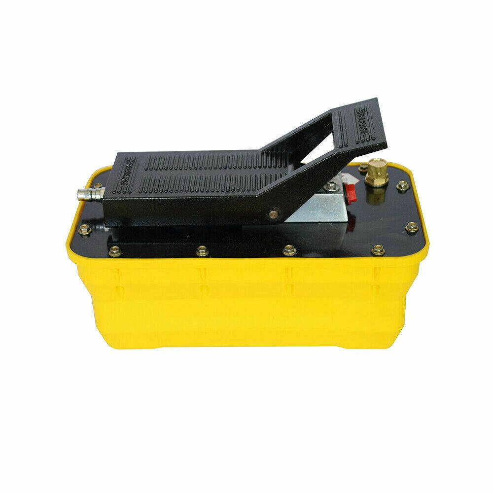 Auto Hydraulic Air Foot Pump 10000Psi Air Hydrauli Jack Pump Rotary Lift 3/8 NPT