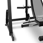 Marcy Pro Home Gym Fitness Deluxe CaSystem Machine with Weight Lifting Bench