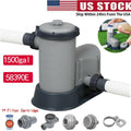 1500 gph filter pump for above ground swimming pool 58390e+1*filter cartridge a+