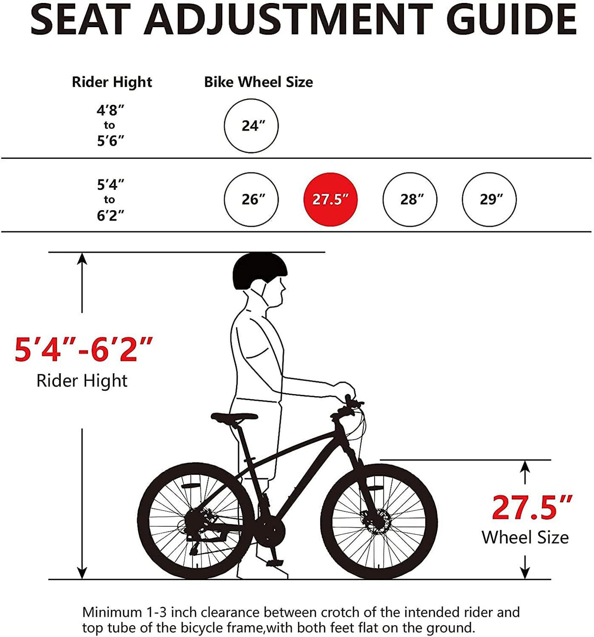 AMOWARE Mountain Bike for Adults, 17 Inch Aluminum Frame Size, 21 Speeds, 27.5-Inch Wheels,Full Suspension Disc Brake, Front and Rear Brakes