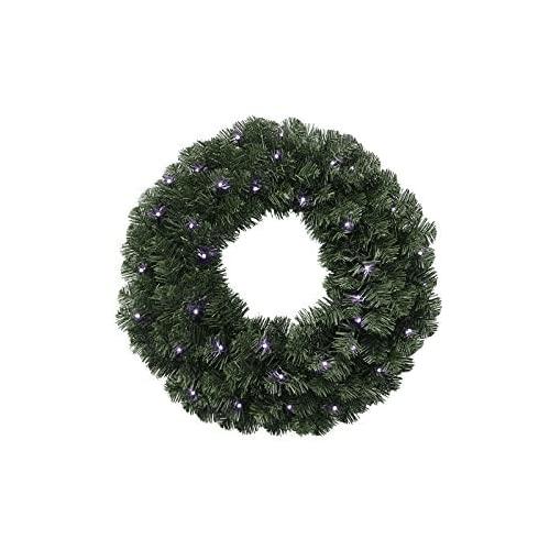 Twinkly TWR050SPP-BUS Special Edition App Controlled Pre-lit Wreath, 50 RGB+W LEDs - Generation II