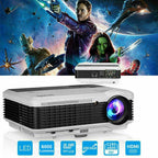 eug 6000lms 1080p projector full hd home theater movie party video xbox game tv