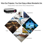 6000lms video projector full hd proyector big screen home theater movie tv hdmi