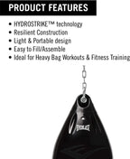 Everlast Hydro Strike Water Bag, 100 Lb., Black, P00000657