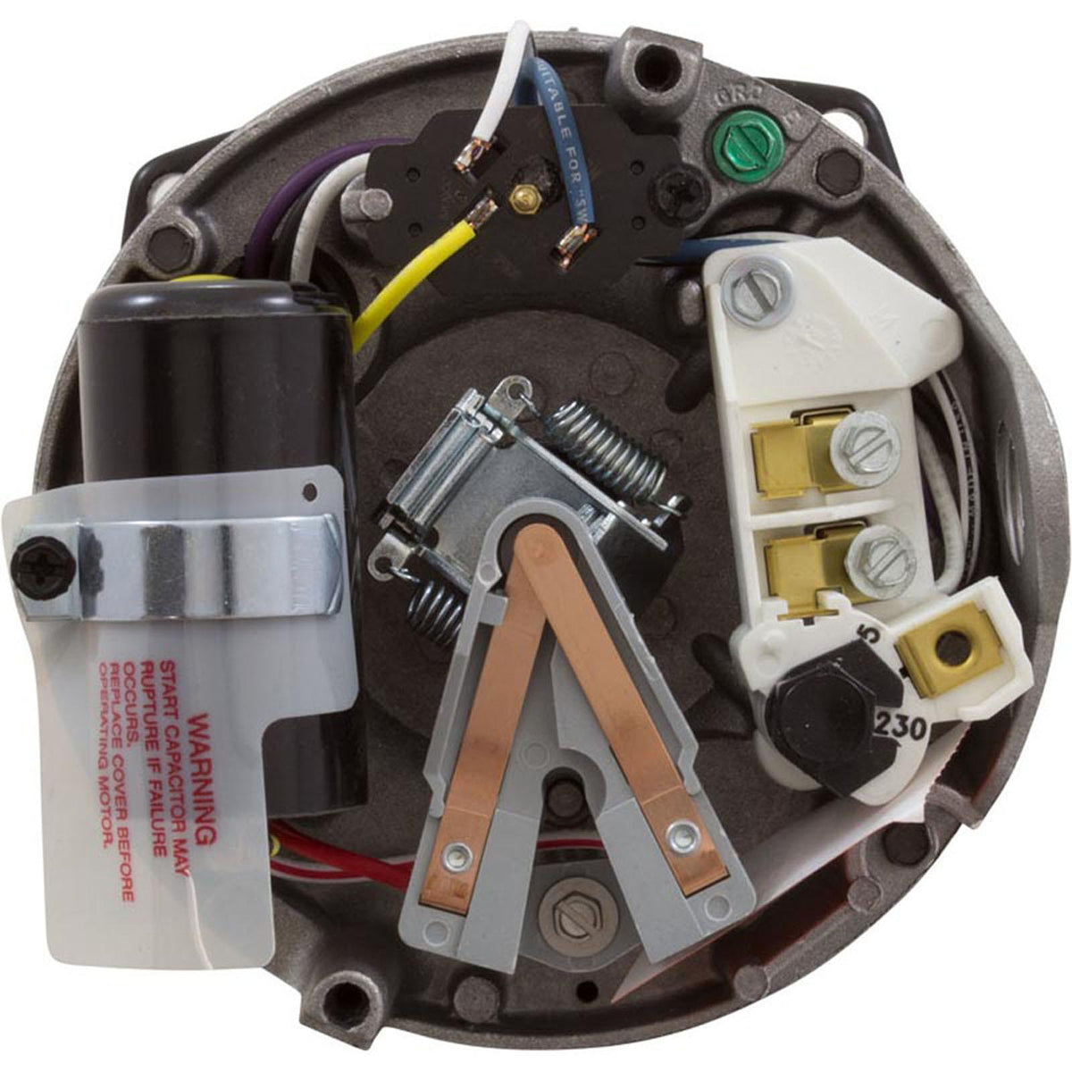 A. O. Smith Motor, Cent, .5Hp, 115/230V, 1-Sp, Sf1.3, 48Yfr