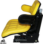 trac seats yellow suspension tractor seat fits john deere 1020,1530,2020,2030,2040,2155, 2280, 5210 brand(same day  - get it fast!! view our transit map)