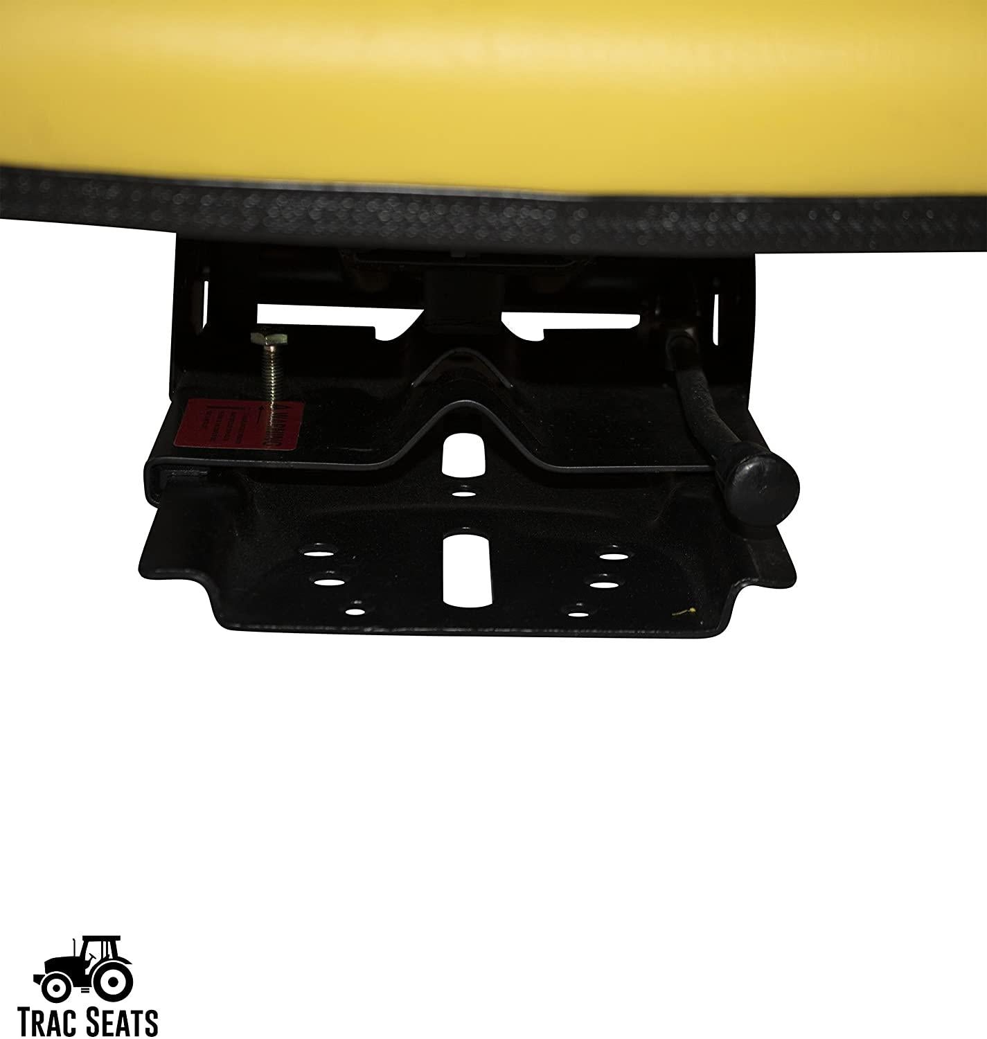trac seats yellow suspension tractor seat fits john deere 1020,1530,2020,2030,2040,2155, 2280, 5210 brand(same day  - get it fast!! view our transit map)