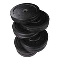 Body Solid - Premium Bumper Set Black 260 lbs