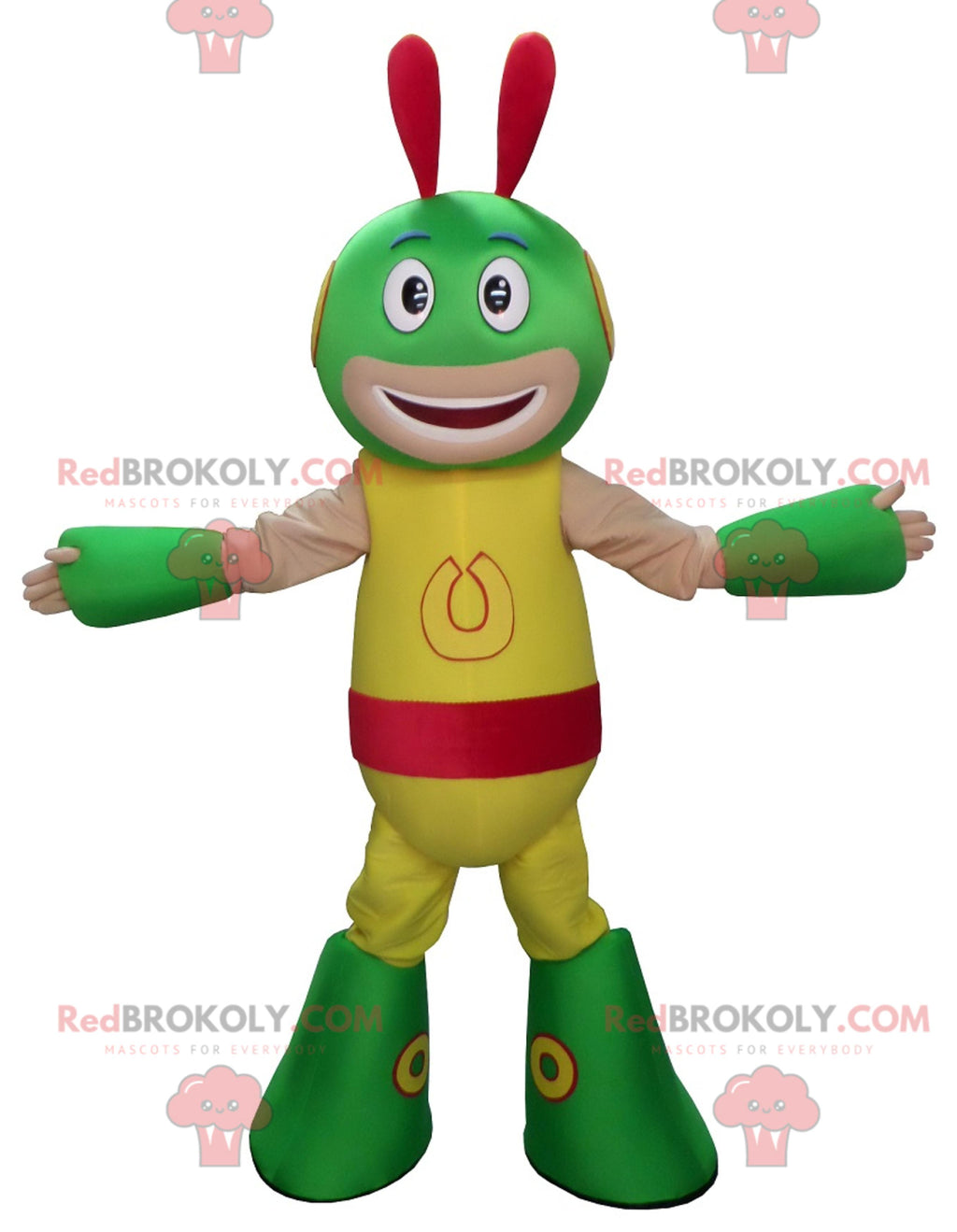 Colorful creature alien alien mascot