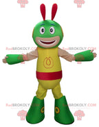 Colorful creature alien alien mascot