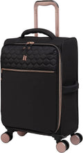 Divinity II 22" Softside Carry-On 8 Wheel Spinner, Black