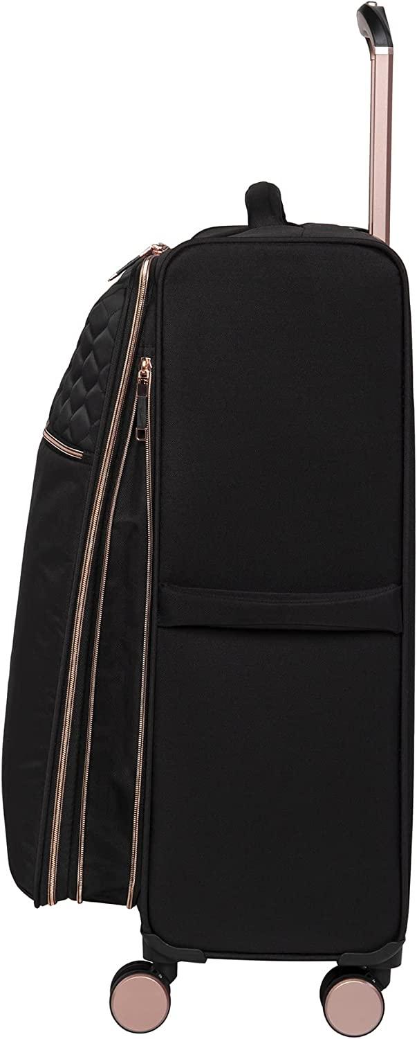 Divinity II 22" Softside Carry-On 8 Wheel Spinner, Black