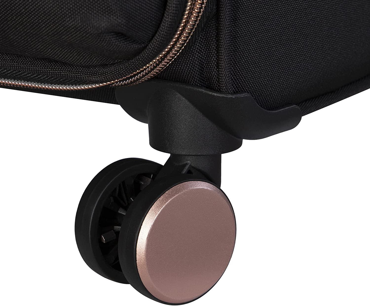 Divinity II 22" Softside Carry-On 8 Wheel Spinner, Black