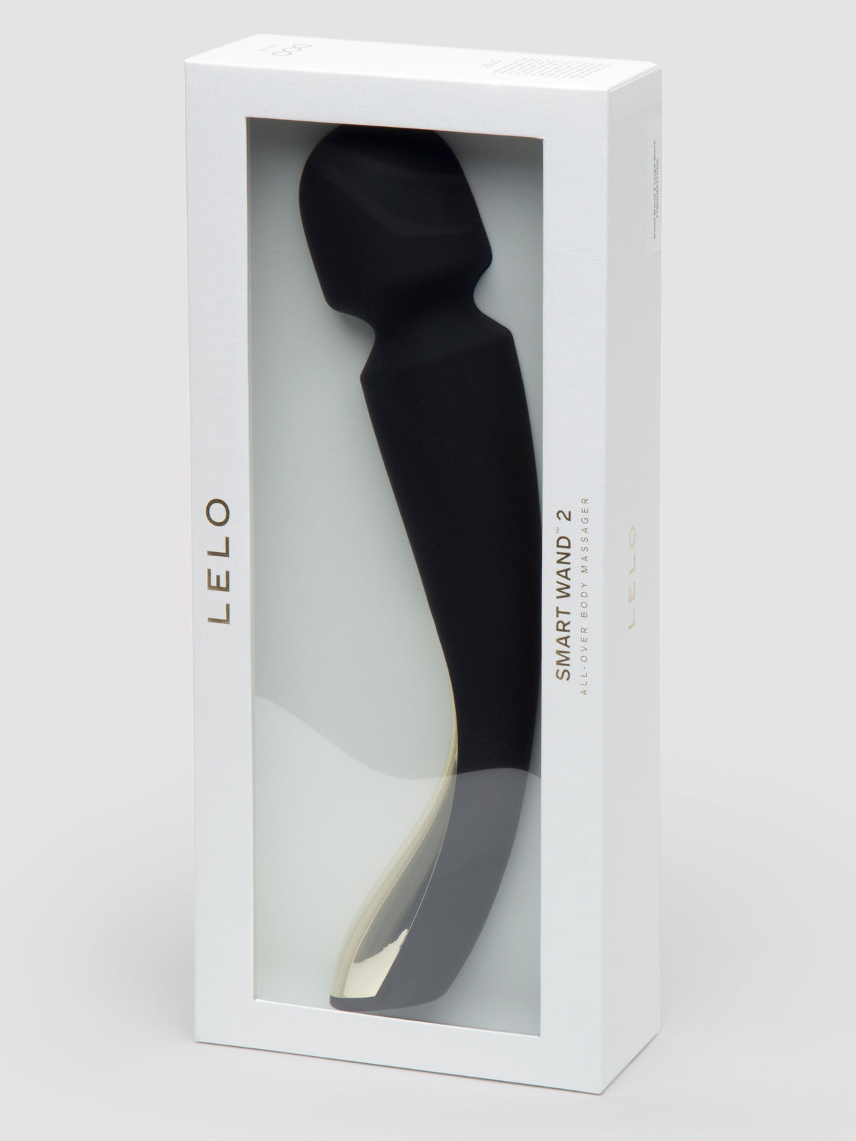 Lelo Smart Wand 2 Large Rechargeable Vibrator, Black | Black