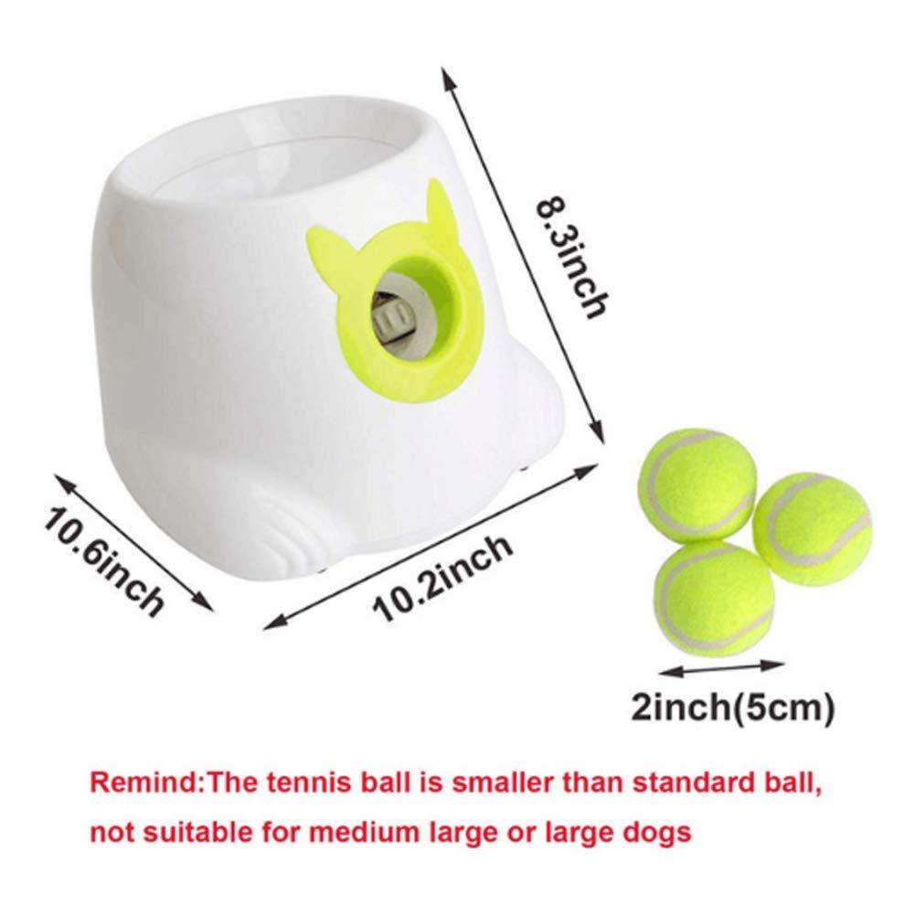 AZLZM Ball Launcher for Dogs Automatic Throw Ball Serve Ball Thrower Ball Machine