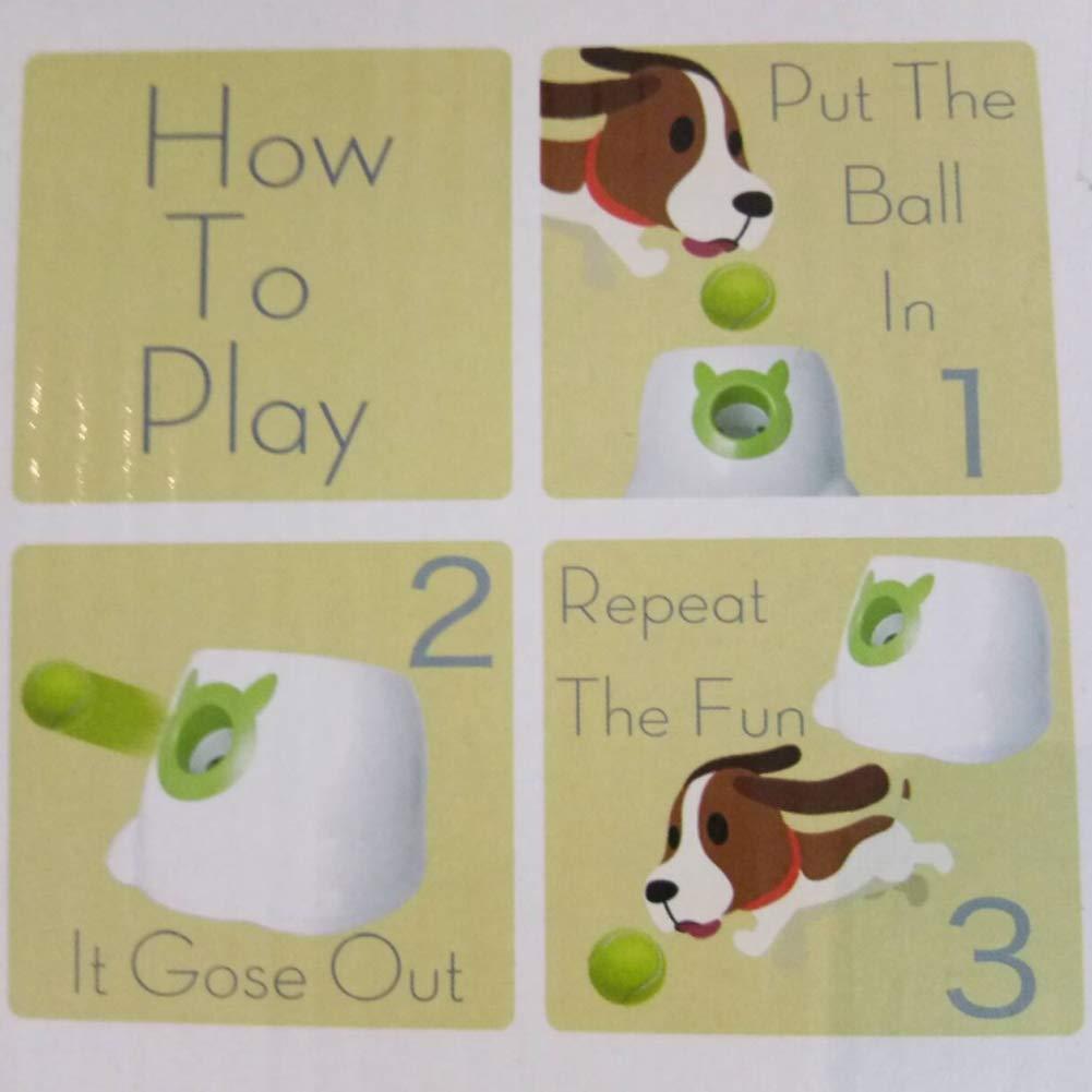 AZLZM Ball Launcher for Dogs Automatic Throw Ball Serve Ball Thrower Ball Machine