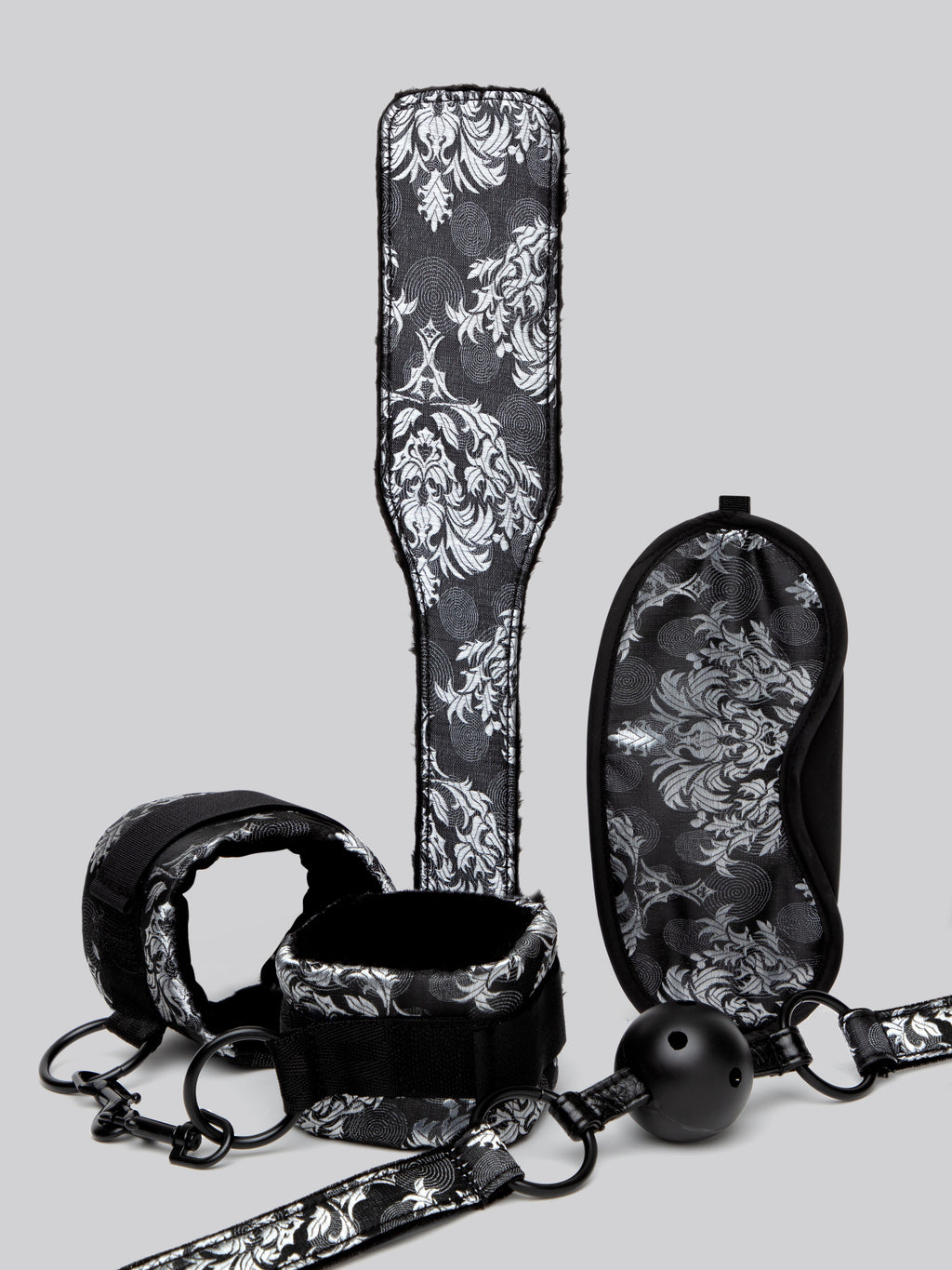 Lovehoney Sensual Surrender Couple's Bondage Kit (4 Piece), Black