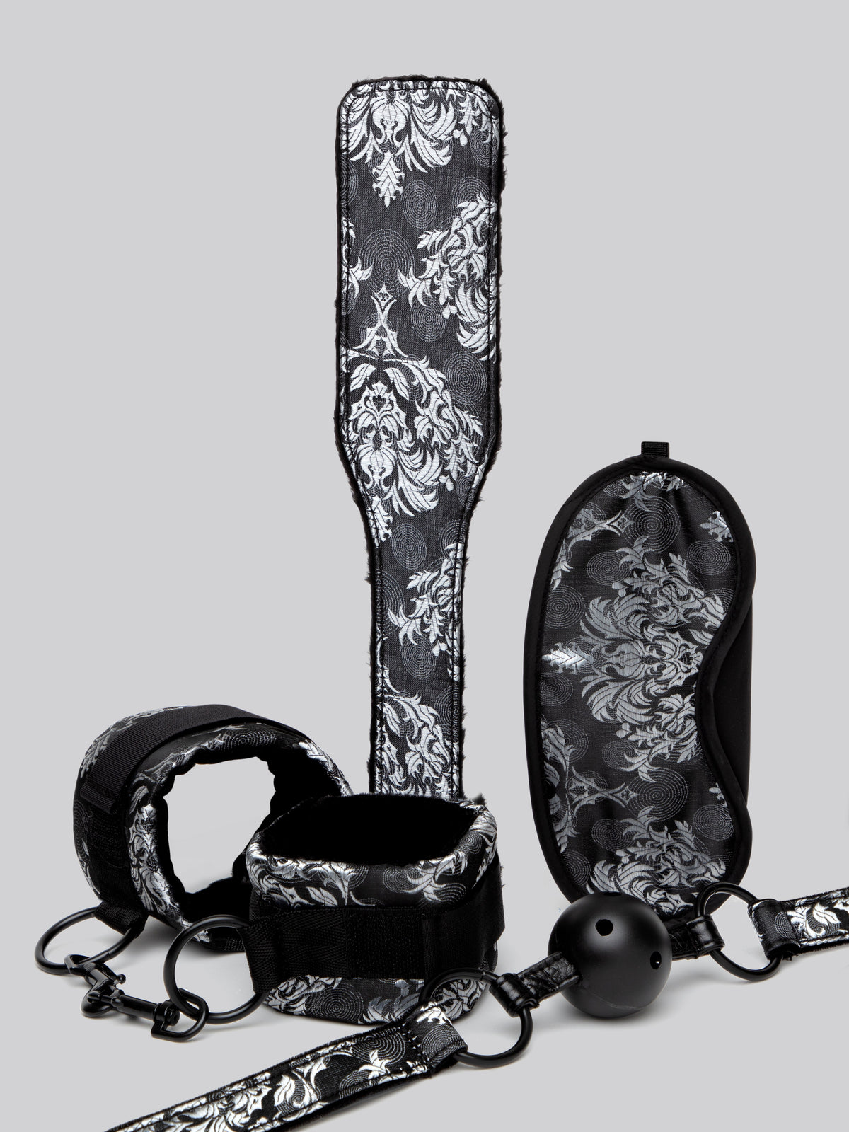 Lovehoney Sensual Surrender Couple's Bondage Kit (4 Piece), Black