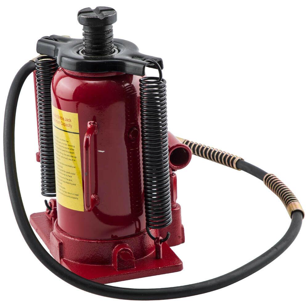 Air Hydraulic Bottle Jack 20 Ton w/ Manual Pump Heavy Duty Automotive Car Truck