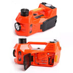 Electric 12V Car Jack 5 Ton Floor Jack Lift w/ Impact Wrench &Tire Inflator Pump