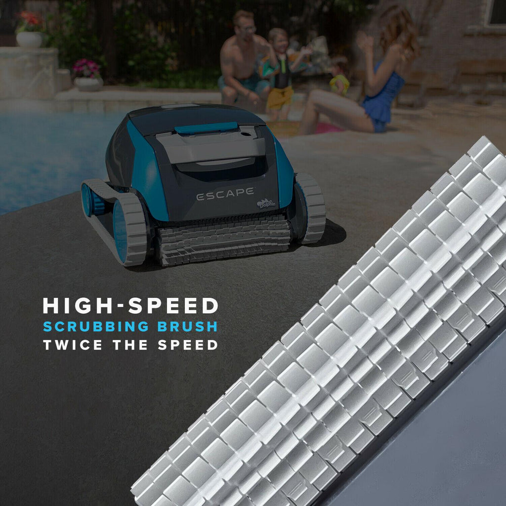 dolphin escape robotic pool cleaner for above ground pools - good condition