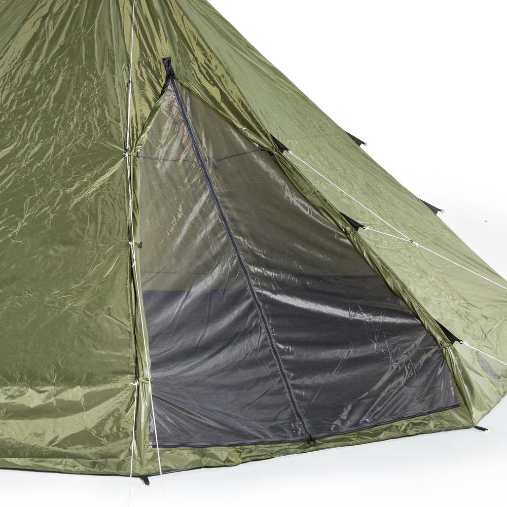 OmniCore s Deluxe 12-Person 18 ft. x 18 ft. TeePee with Vented Roof