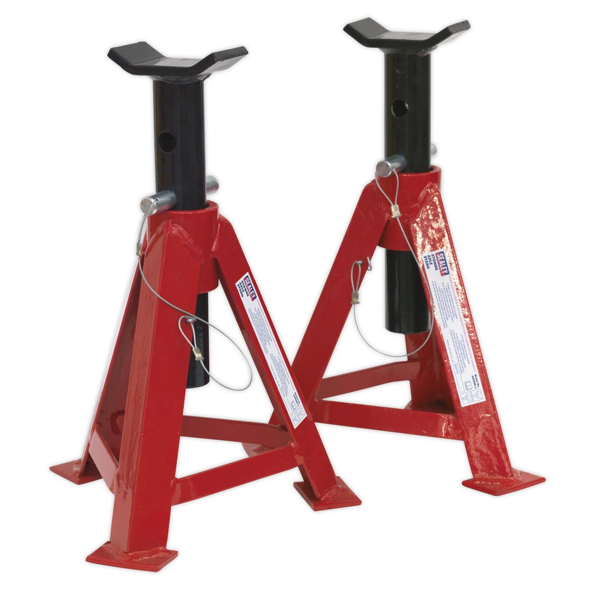 AS5000 Sealey Axle Stands 5tonne Capacity per Stand 10tonne per Pair