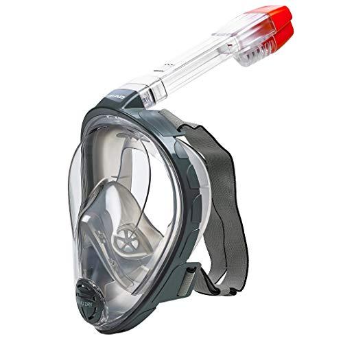 Head Mares Head Sea Vu Dry Full Face Snorkeling Mask, Large/X-Large