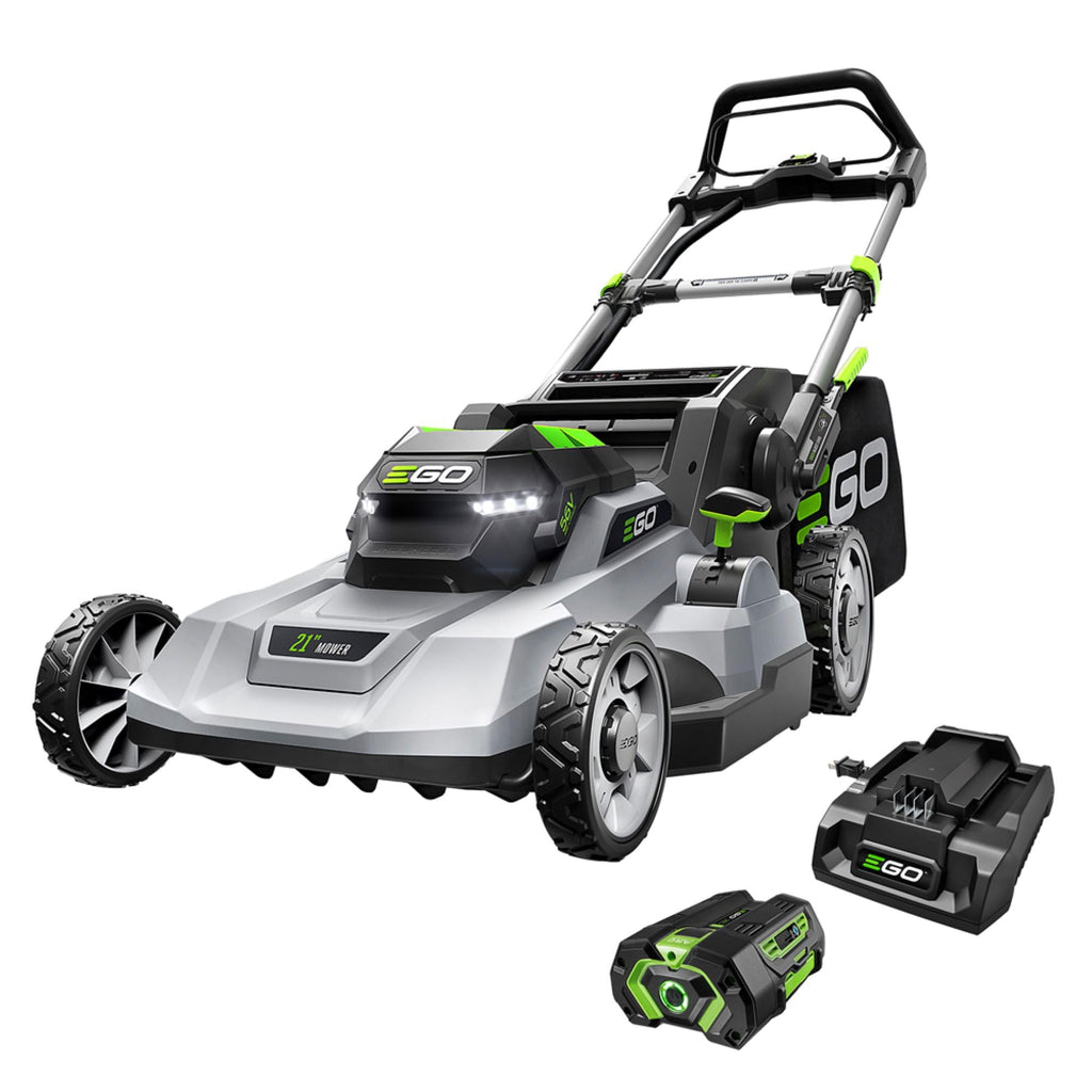Electric Lawn Mower, Cordless Push, Includes 56V 4.0Ah Battery and Charger - LM2112