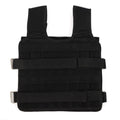 30KG Exercise Loading Weight Vest Boxing Running Sling Weight Training Workout Fitness Adjustable Waistcoat Jacket Sand Clothing(Weight Not Included)
