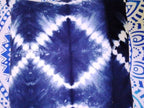 Indigo Colour, Decorative Cotton Throw, Shibori Sofa Pillow Cases, Tie Dye Shibori Cushion Covers, Bohemian Pillow Shams Outdoor Cushion Cover 16x16 (50)