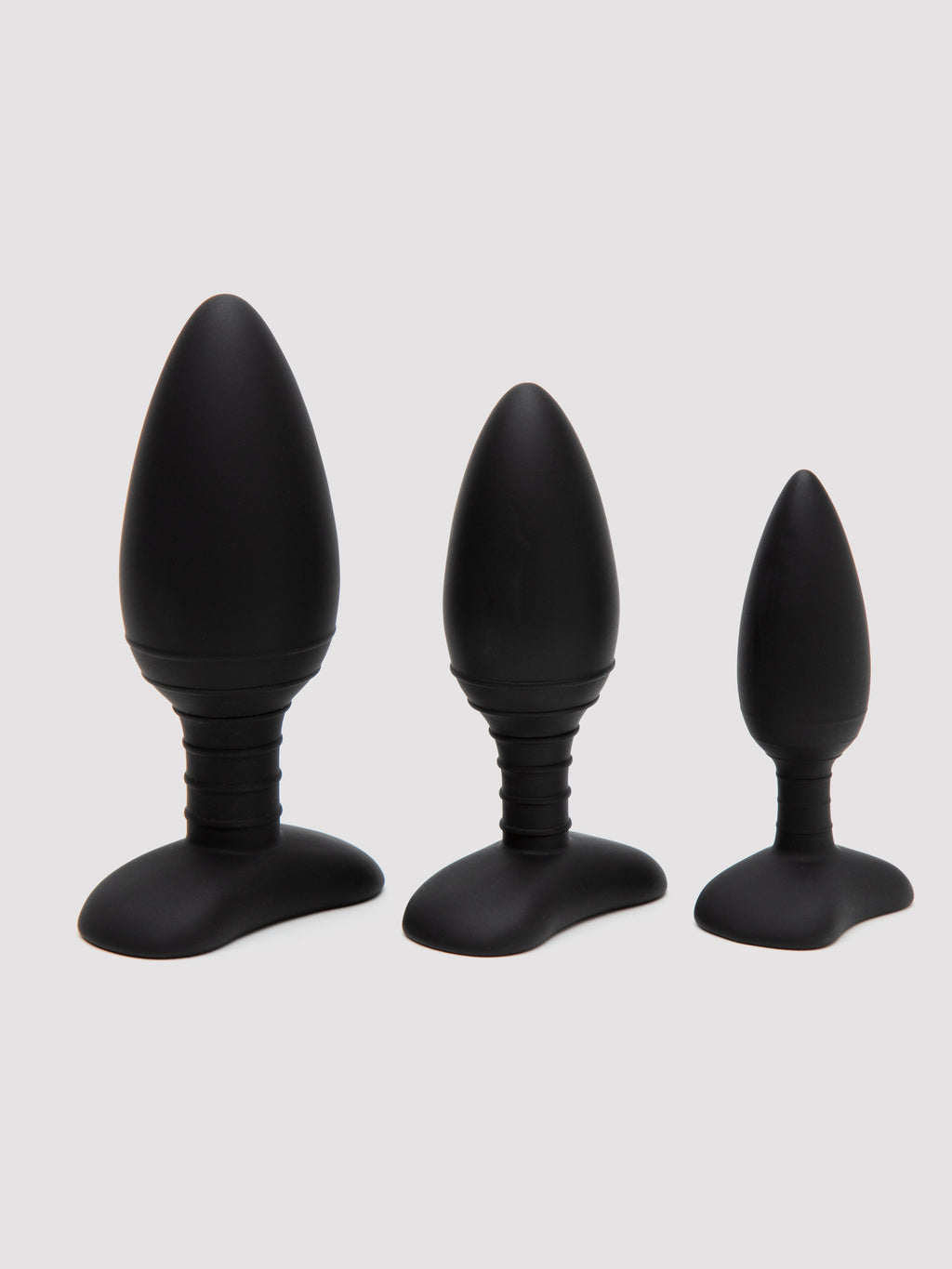 Nexus Trio Butt Plug Training Set (3 Piece), Black