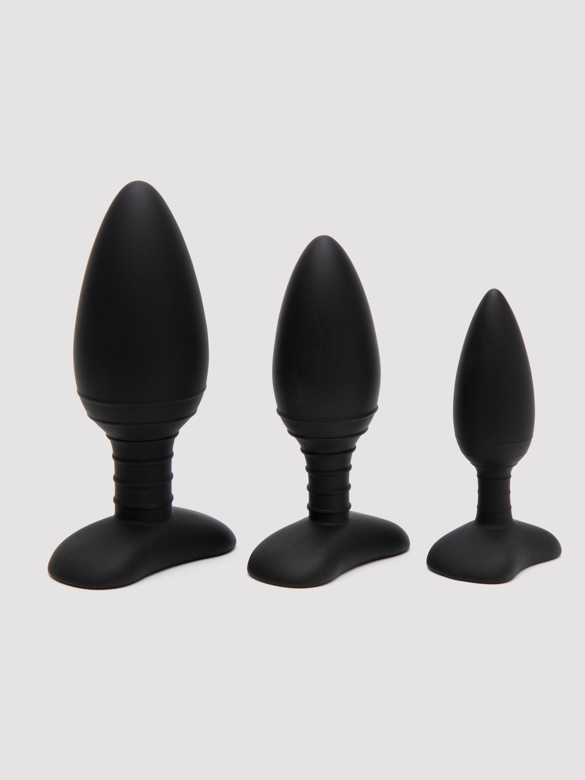 Nexus Trio Butt Plug Training Set (3 Piece), Black
