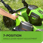 80V 21" Brushless Cordless (Push) Lawn Mower (75+ Compatible Tools), (2) 2.0Ah Batteries and 30 Minute Rapid Charger Included