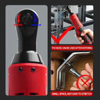 LYUWO 1 Set 12V Cordless Electric Wrench, 45NM 3/8'' Ratchet, Illuminated Remove Screws & Nuts Automotive Repair Tool, Right Angle Wrench, Power Tools