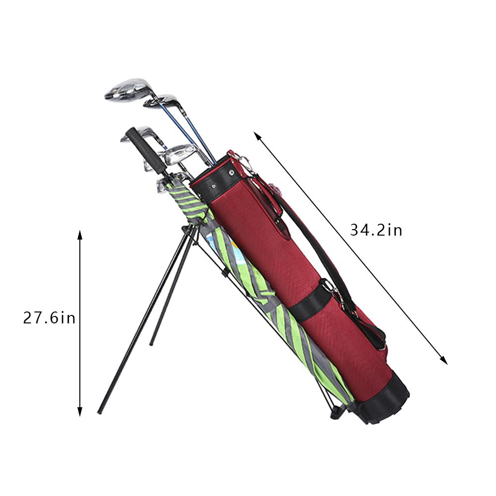 Golf Stand Bag , Durable Pitch Golf Carry Bag with Travel Shoulder Multiple StoraPouch Easy to Carry