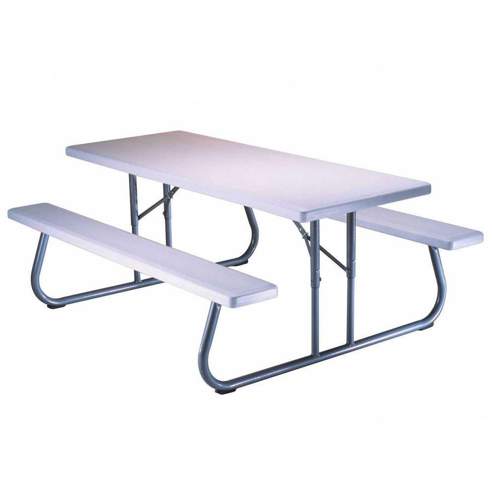 57 in. x 72 in. Folding Picnic Table